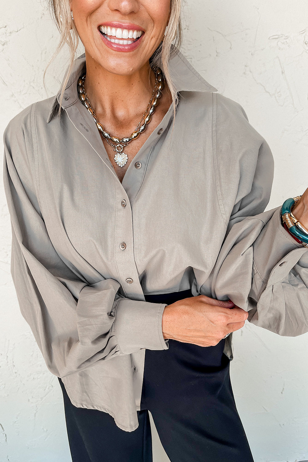 GET TO WORK BLOUSE