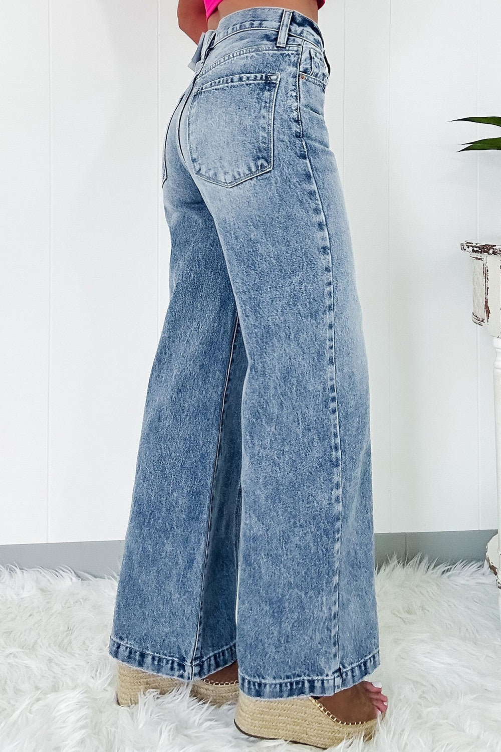 THE MEGAN WIDE LEG JEANS