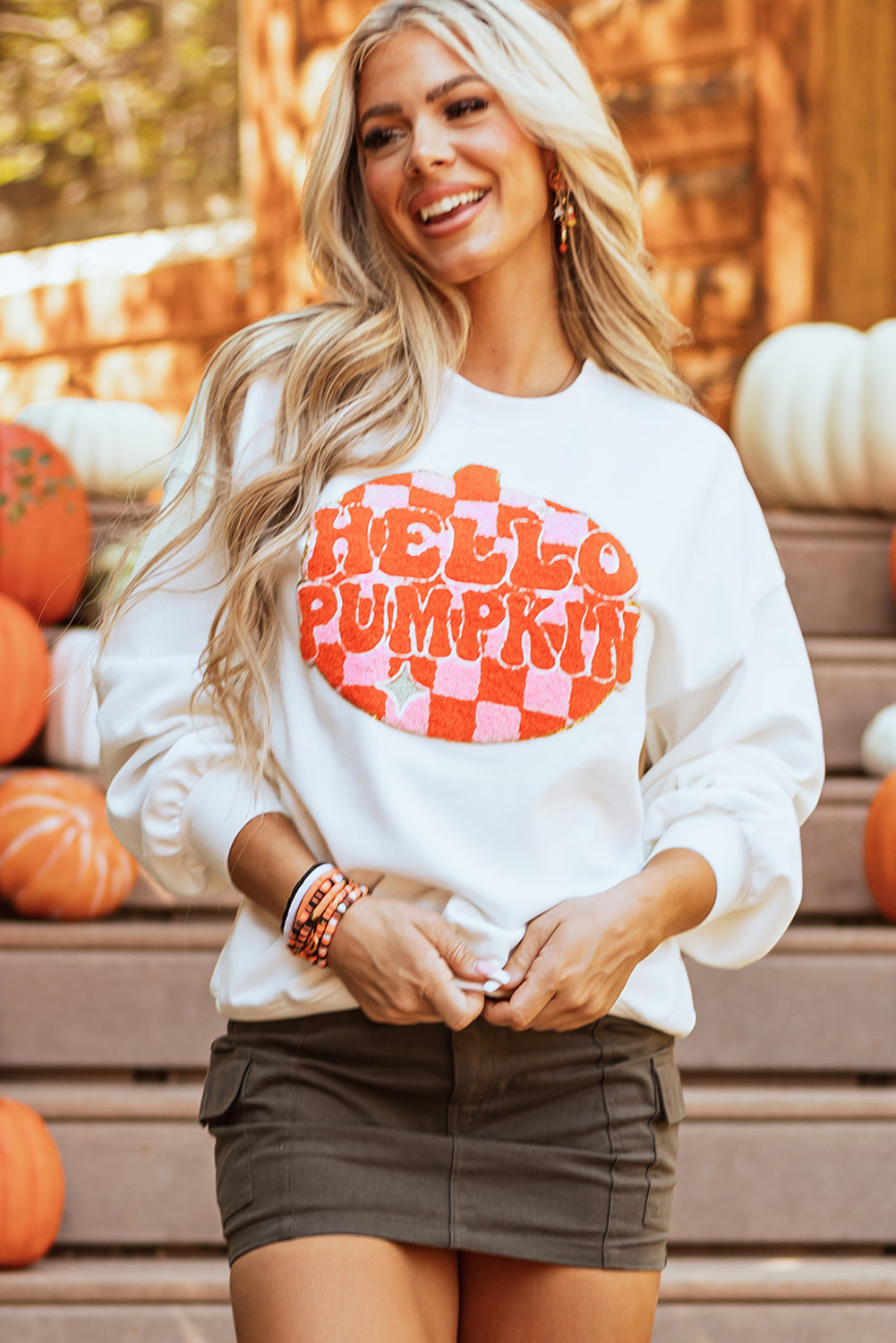 THE HELLO PUMPKIN SWEATSHIRT