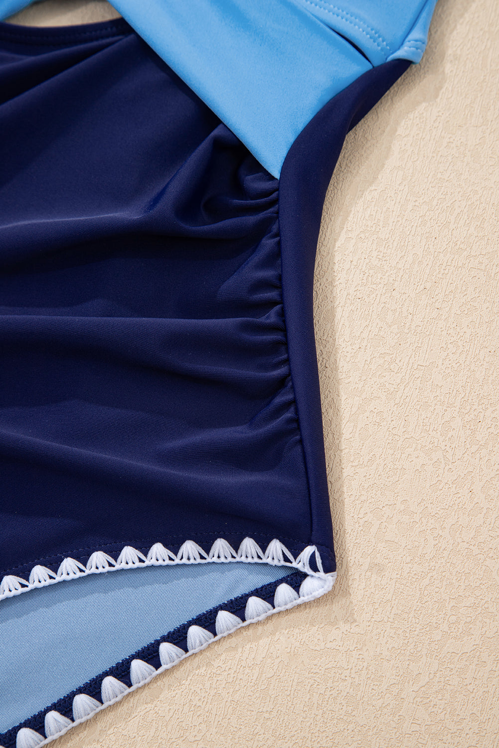 SKY BLUE ONE PIECE SWIMSUIT