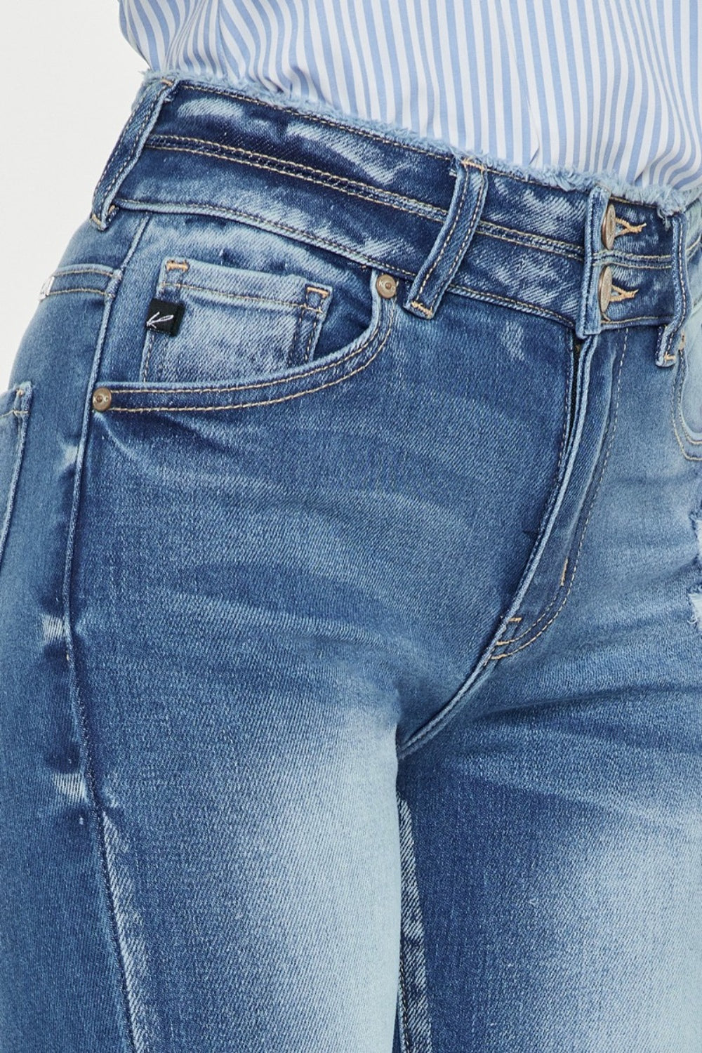 THE LOGAN RAW HEM JEANS