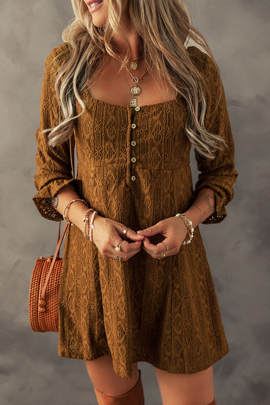 THE CHESTNUT MINI DRESS