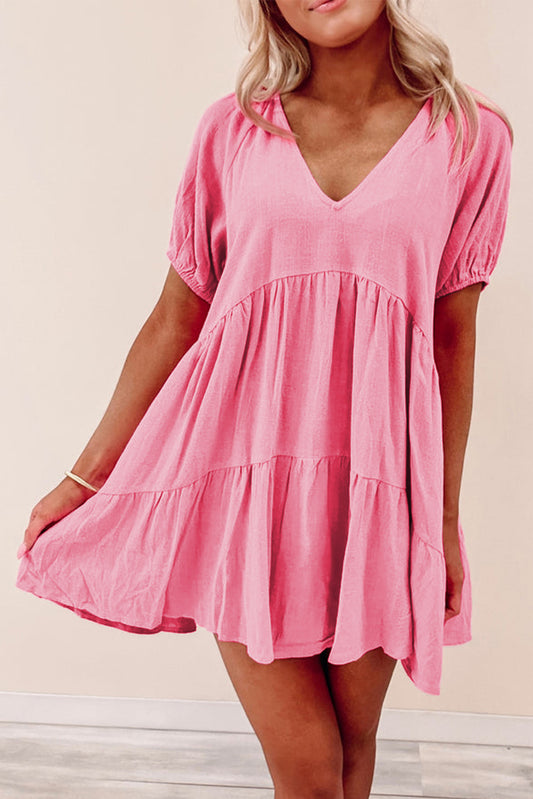 THE PARKER PINK MINI DRESS