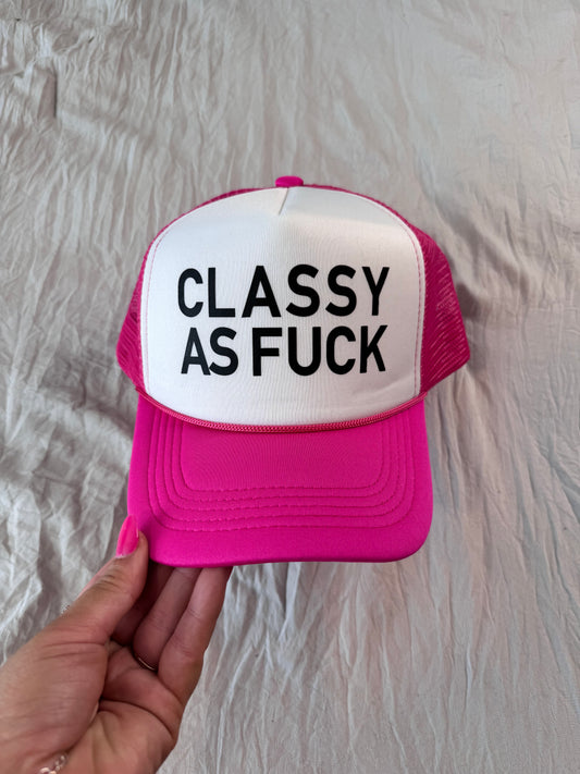 CLASSY AF TRUCKER HAT