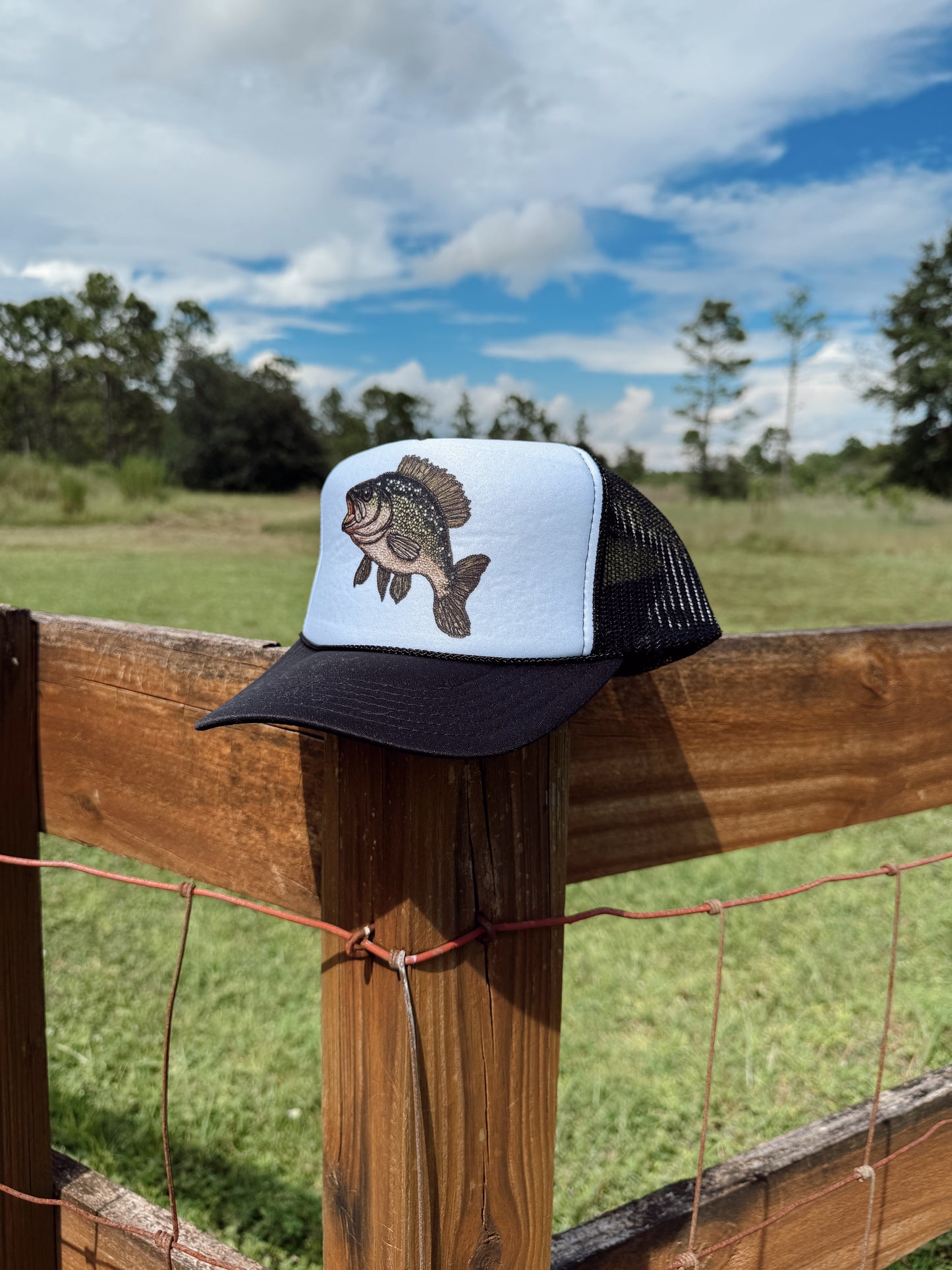 GONE FISHIN’ TRUCKER HAT