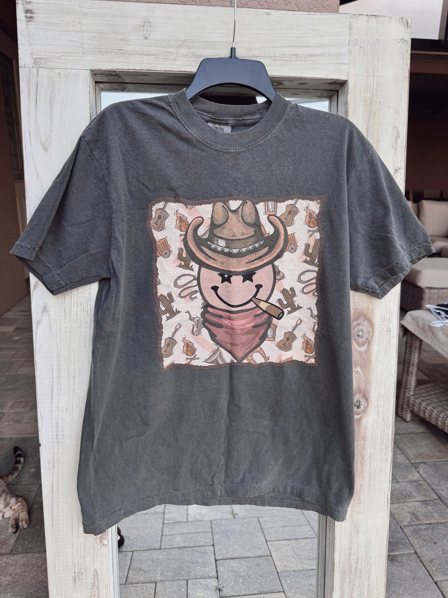 CIGAR COWBOY GRAPHIC TEE