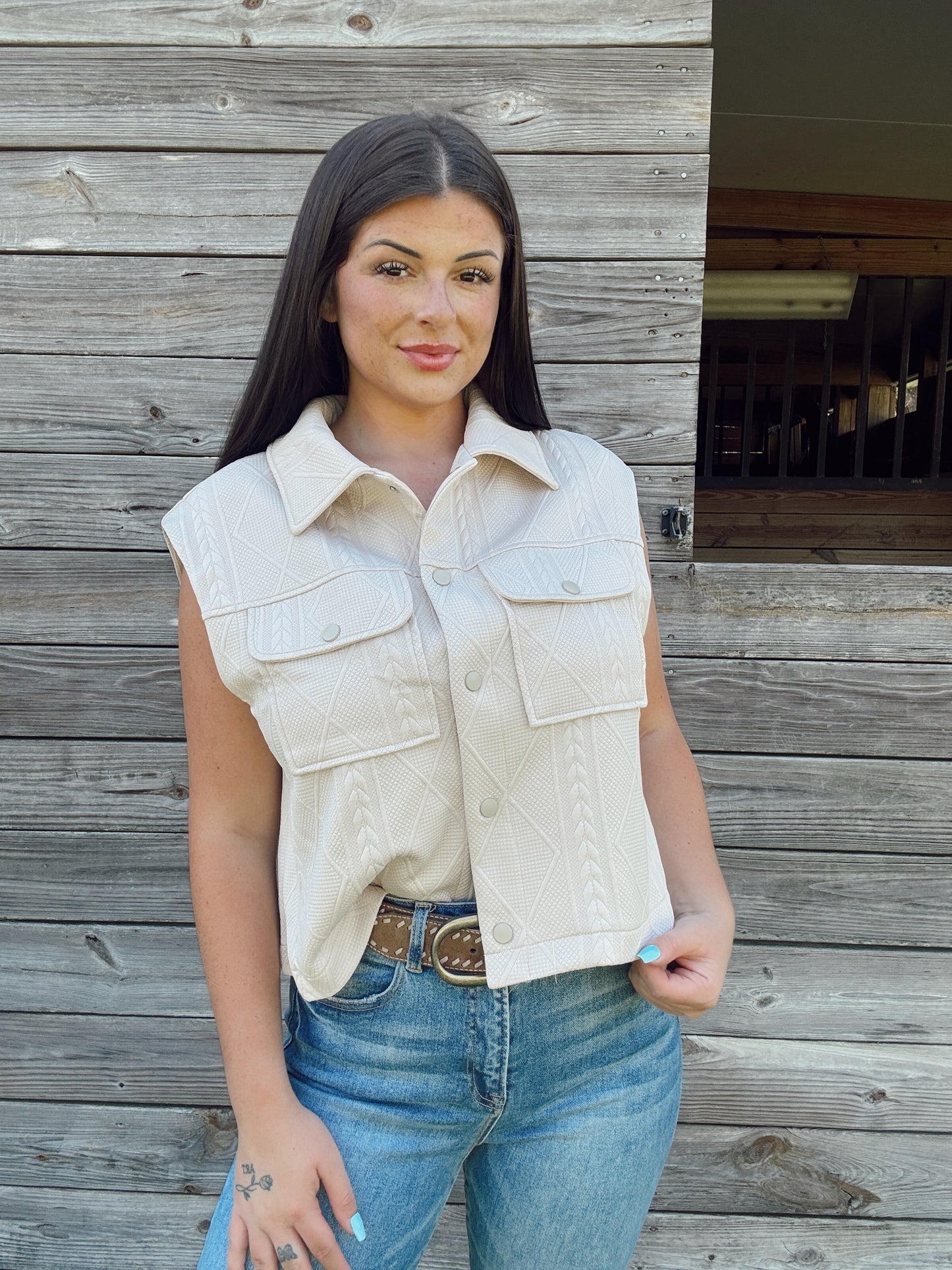 Double Take: CROPPED VEST