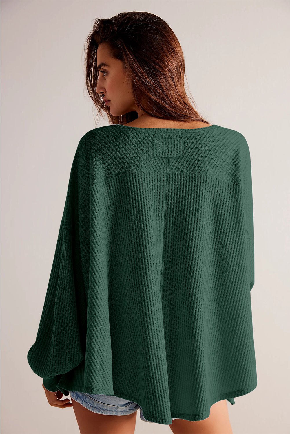 THE LYNNDE BLOUSE - GREEN