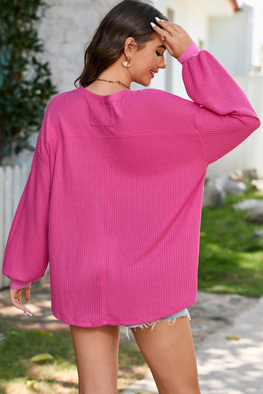 THE LYNNDE BLOUSE - PINK