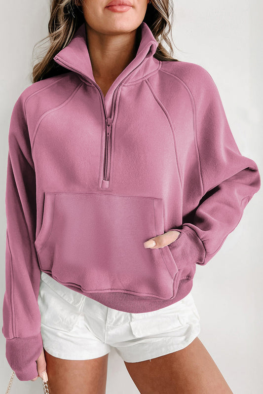 THE GABBY SWEATSHIRT - PURPLE