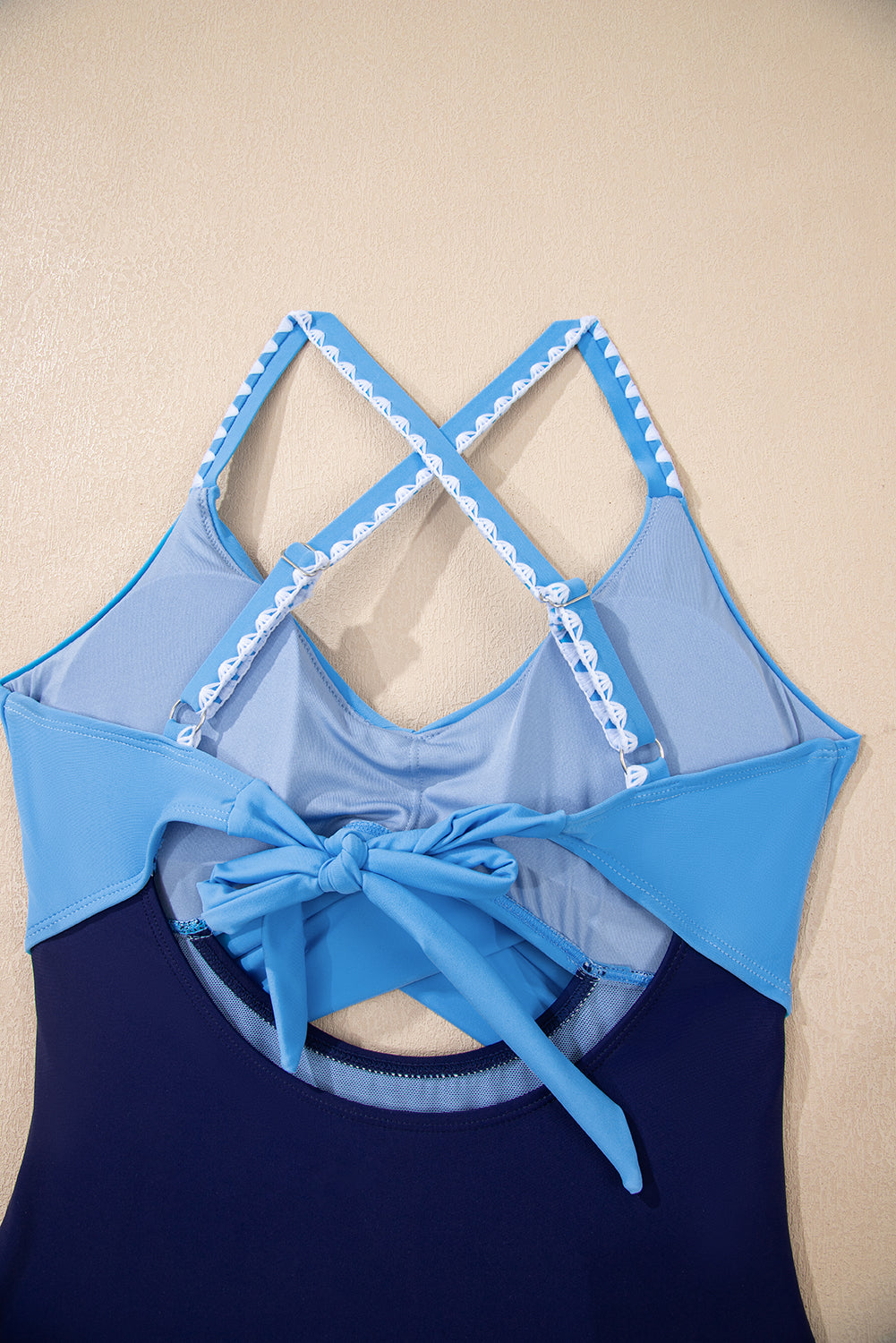 SKY BLUE ONE PIECE SWIMSUIT