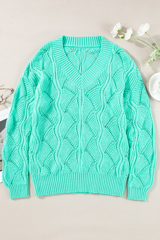 THE LINDSEY SHOULDER DROP SWEATER