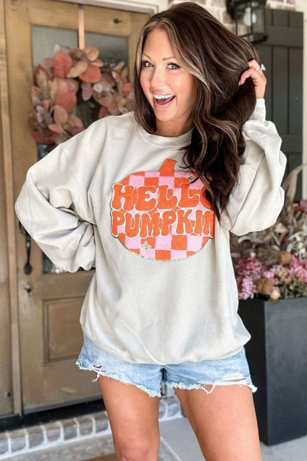 THE HELLO PUMPKIN SWEATSHIRT