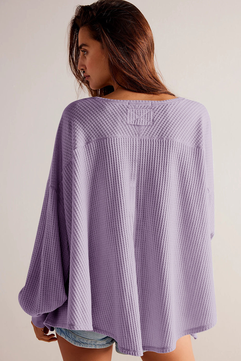 THE LYNNDE BLOUSE - PURLE