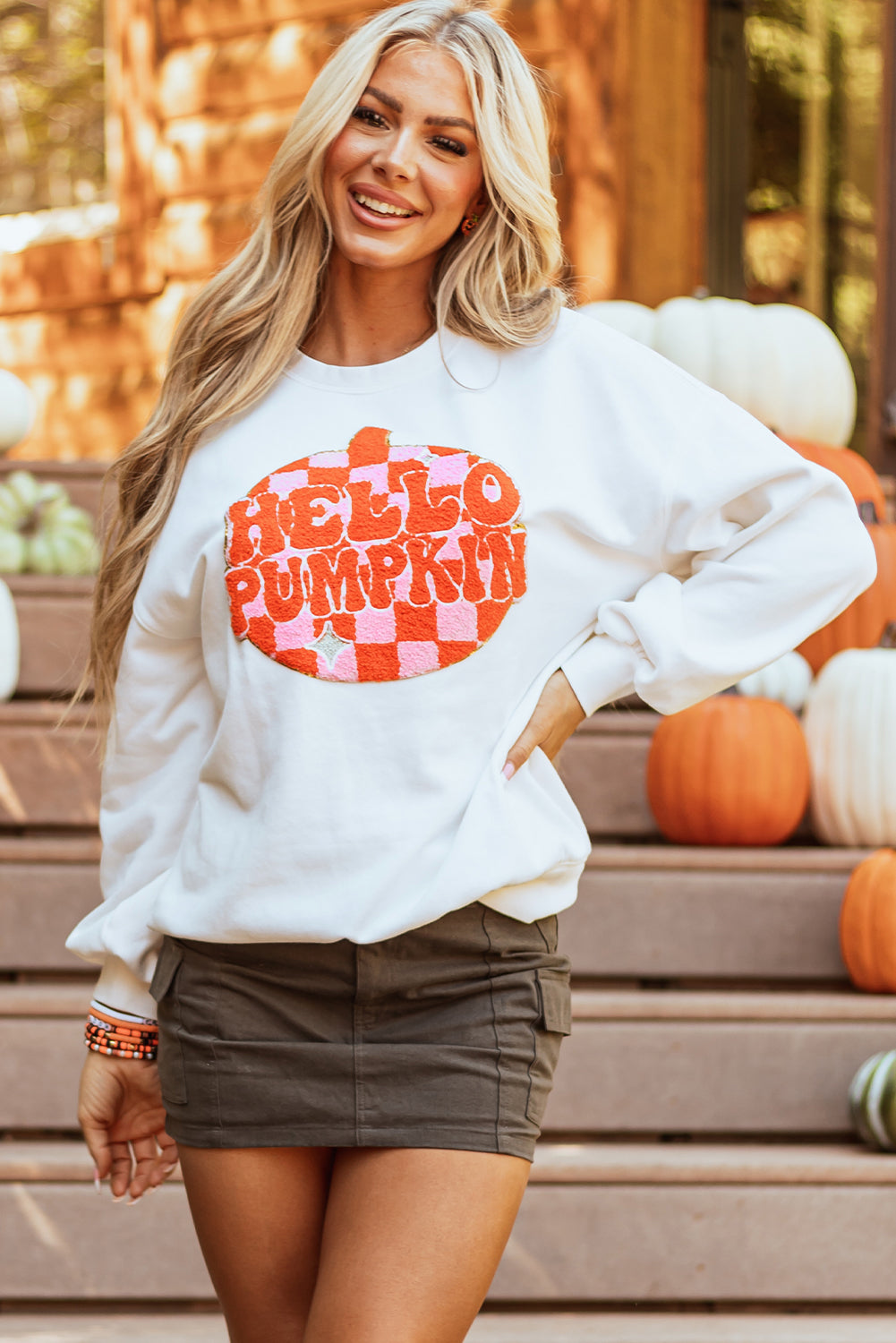 THE HELLO PUMPKIN SWEATSHIRT